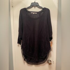 Rachel Roy Curvy Collection Black Women’s Sweater Size 1xl. Original Price $99